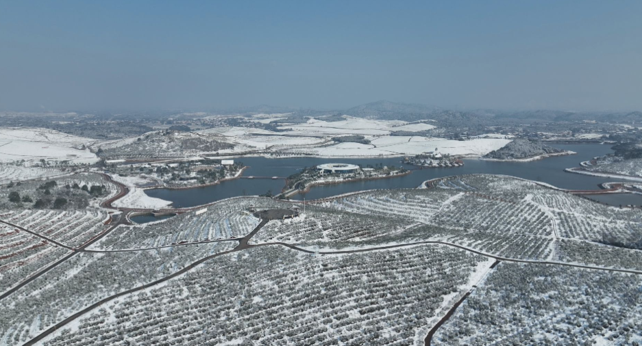 祁阳：雪后放晴美如画